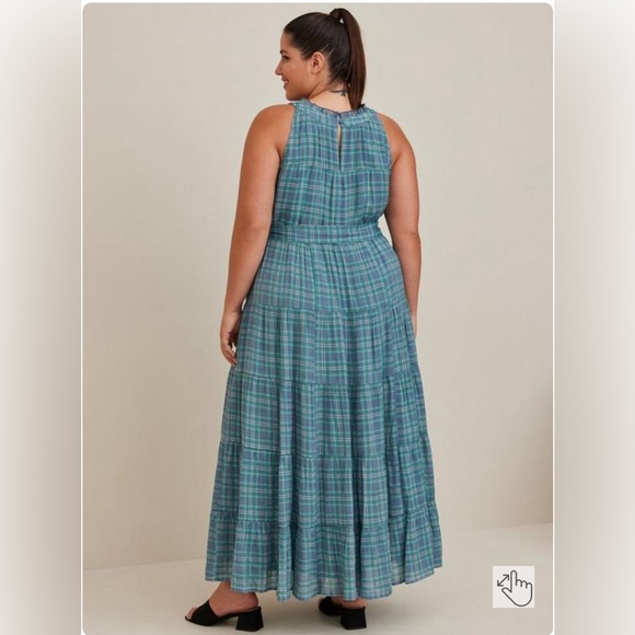 Torrid Maxi Lindsay Hi-Low Tiered Dress - Picture 3 of 5